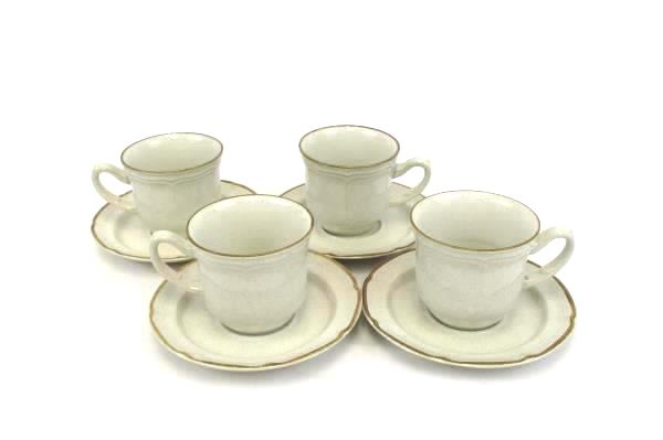 SwedeMom - Set of 4 Barogue Earthtone Brown Hearthside Stoneware ... SwedeMom - Set of 4 Barogue Earthtone Brown Hearthside Stoneware ...