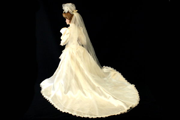 franklin heirloom dolls gibson girl bride