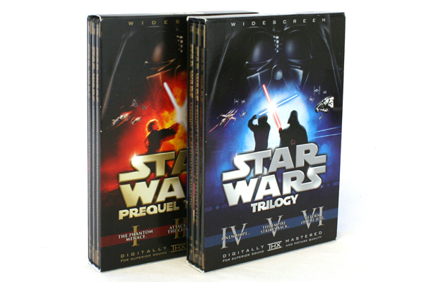 2006 star wars trilogy dvd box set