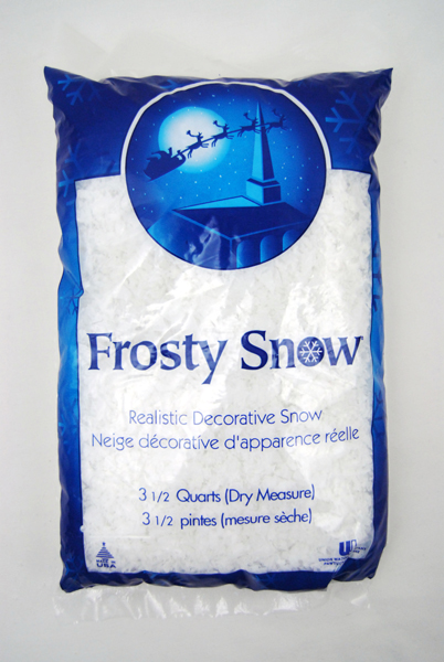 3 1 2 quart bag of artificial frosty snow ebay 3 1 2 quart bag of artificial frosty snow ebay