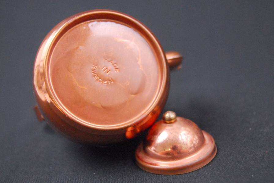 Miniature Copper Teapot Sweden eBay