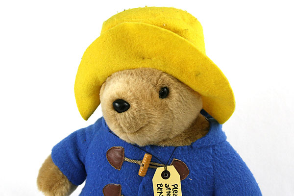 original paddington bear stuffed animal