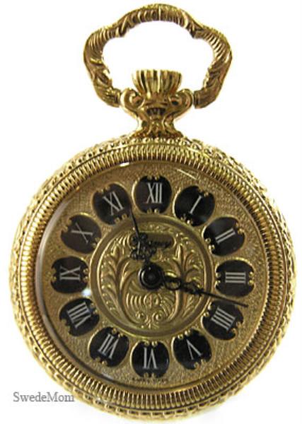 BERNEY ETA Swiss Pocket Pendant Watch Breguet-Style 