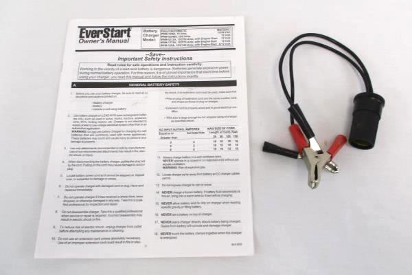 EVERSTART Starter 50 Fully Automatic Quick Start Battery Charger 50 10
