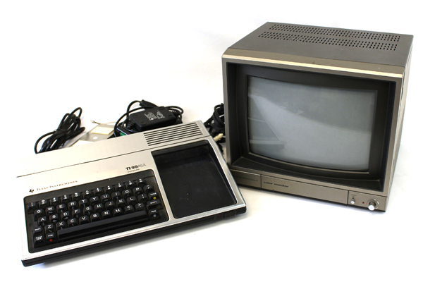 Texas Instruments TI-99/4A Computer Module and Color Monitor As Is | eBay
