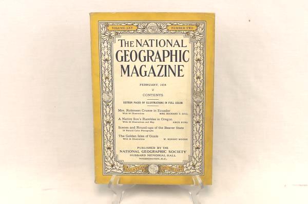 SwedeMom - Vintage National Geographic February 1934 Vol LXV No. 2 ...