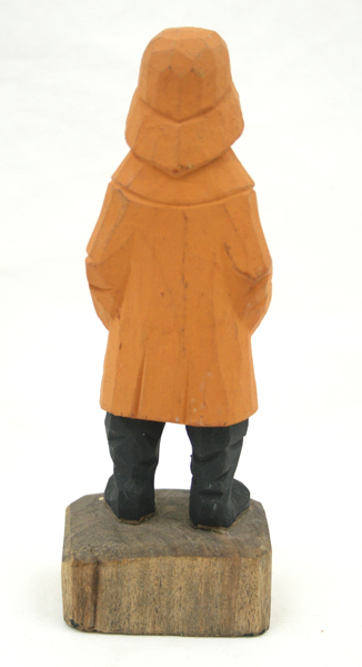 75 Tall Wood Hand Carved Old Salt Fisherman  