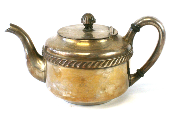 Vintage WWII Era Reed & Barton USN Silver Soldered 3000 Teapot 283A | eBay