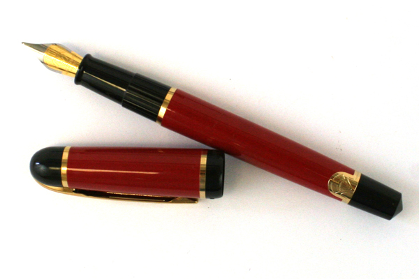 Waterman Phileas Red And Black Fountain Pen In Case Made in Paris ...