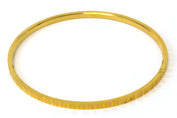 trifari m gold bracelet