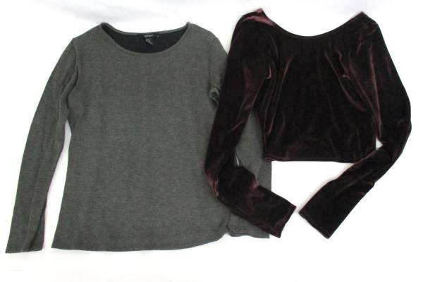 burgundy tops forever 21