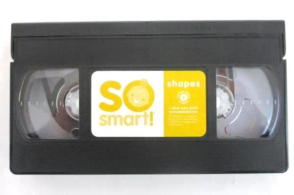 KID VHS So Smart Shapes Rare Vintage For Babies 6-36 Months ...