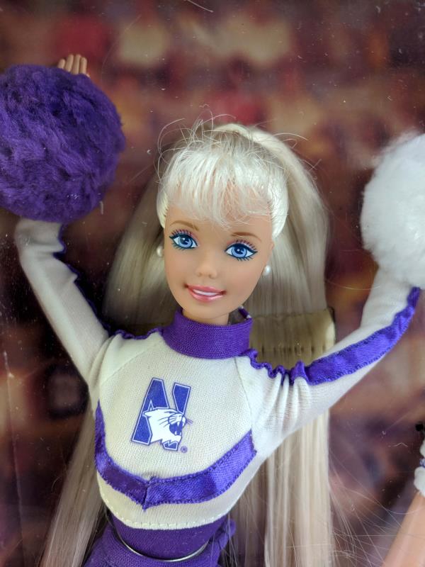 black cheerleader doll