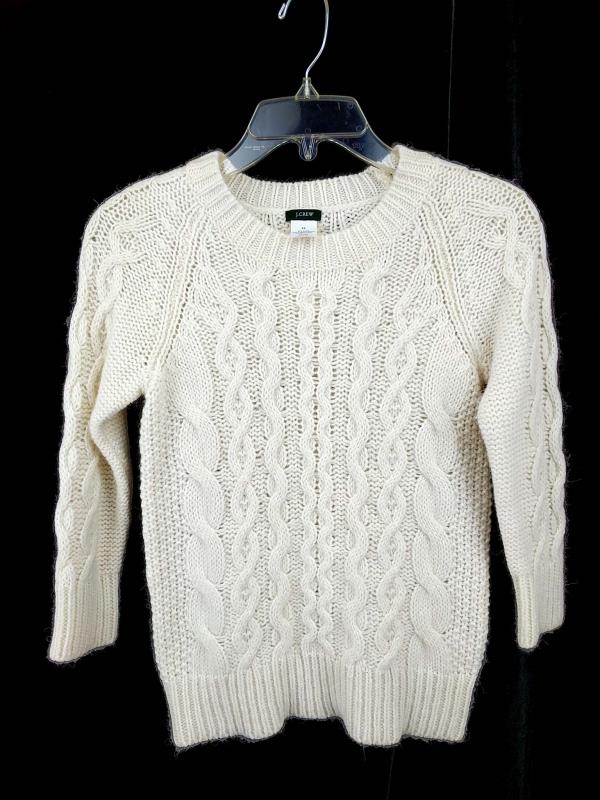 alpaca fisherman sweater