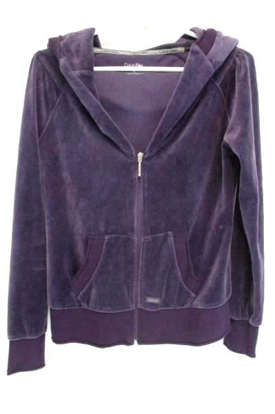 purple zip up fleece