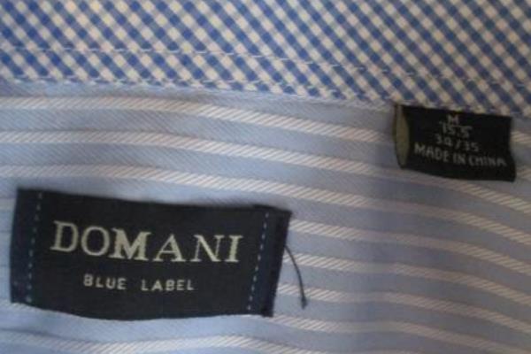 domani shirts blue label