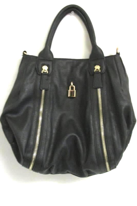 large handbag with shoulder strap