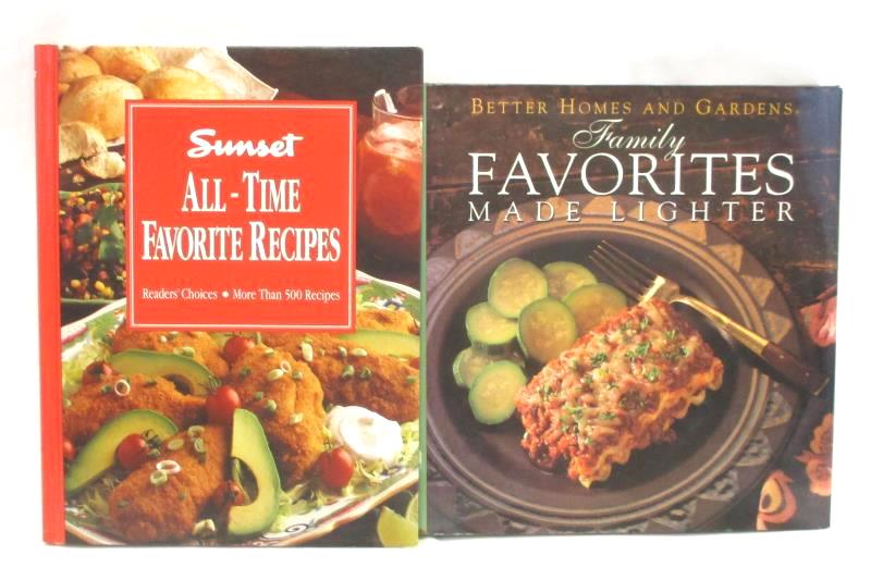 sunset favorite recipes cookbook