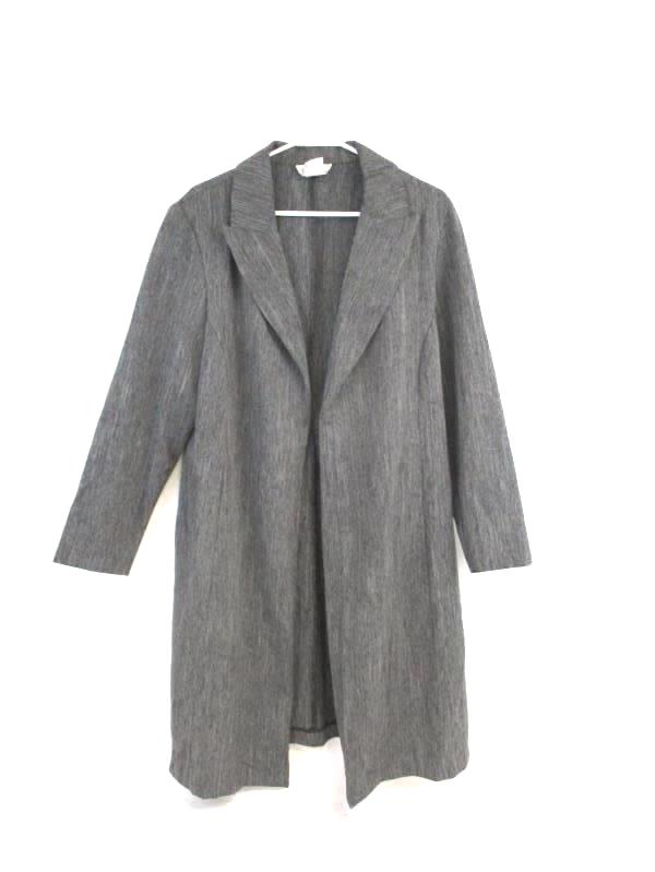 grey duster jacket